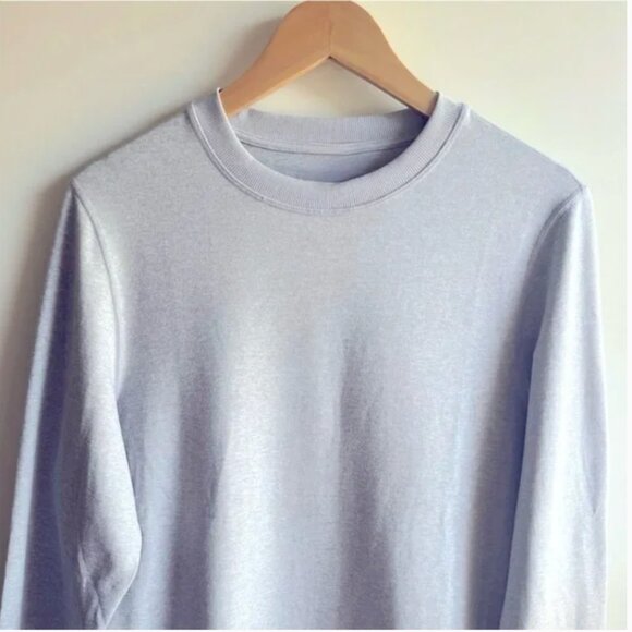 Vuori Mens Ponto Performance Dreamknit Crew Platinum Heather M - Picture 9 of 13